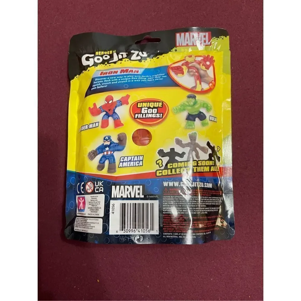 Heroes of Goo Jit Zu Marvel Iron Man Action Figure